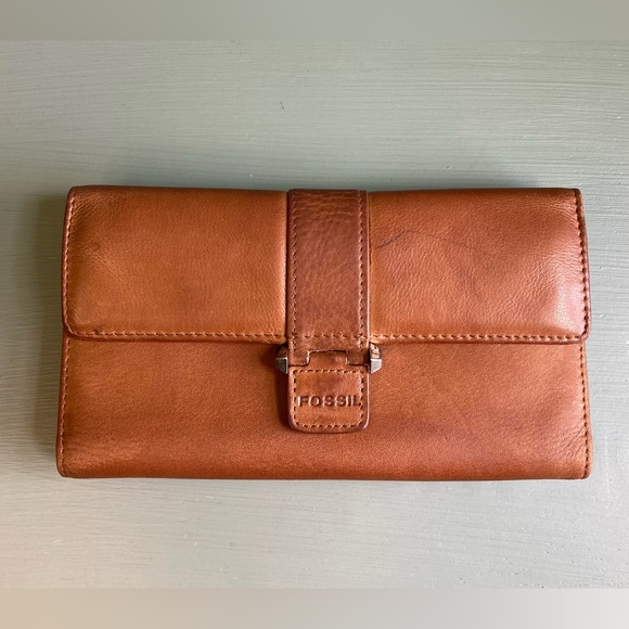 Vintage Fossil Leather Wallet - Picture 4 of 8